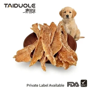 Premium Organic Thin Cut Air-Dried Chicken Slices Treats For Dogs High Protein Freeze-Dried Meat Ingredients