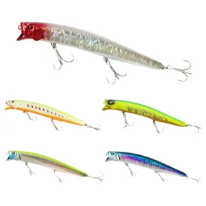 Printed ABS Suspending Design Sea and Freshwater Bass Fishing Minnow Lure