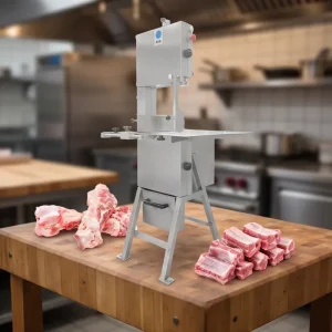 Professional Electric Stainless Steel Butcher Manual Meat Bone Sawing Cut Machine