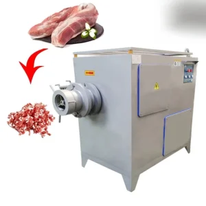 Professional Meat Mincing Machine with Sausage Filler Dual Function for Butcher Shop and Catering