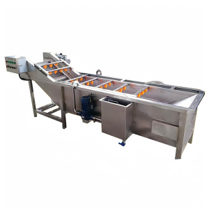 Pumpkin Dates Potato Washing and Drying Peeling Cutting Machine