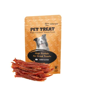 Pure Meat Air Dried Dog Treats Duck High Protein Reward Exercise Dog Chewing Muscles
