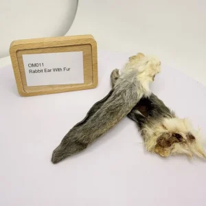 Rabbit Ear with Fur Bulk Pet Food Supplies