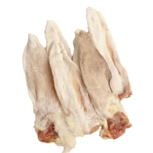 Rabbit Ears Meat Dog Food Meat Pet Treat Ears Delicious Pet Food Rabbit Chicken Dog Feed Cat Feed