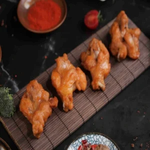 Rattan Pepper Butterfly Chicken Wings Quick Made Juicy Chicken in Convenient Style