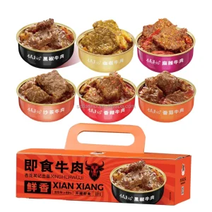Ready to Eat 150g Corned Beef Meat with ISO HACCP Certification