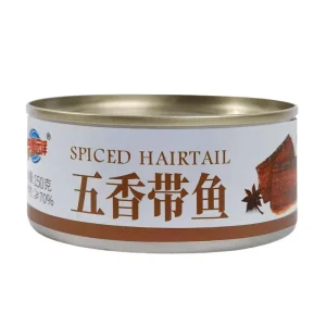 Ready to Eat Canned Five Spice Mackerel Hairtail Fish Pacific Saury in Oil Featuring Varieties From Body