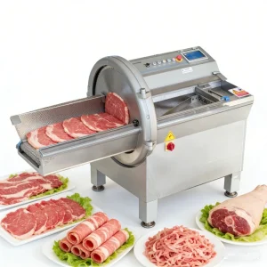 Rib Cutter and Meat Slicing Machine for Bone-in Pork and Beef Processing Lines
