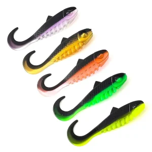 Road Away Bubba Bait Tail Soft Bait 5.5cm 2g Soft Worm Black Pond Fishing Largemouth Bass Blackfish Manufacturer