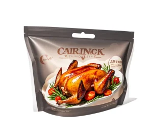 Roasted Roast Bag Plastic Rotisserie Packing Zip Lock Whole Chickens Baked Stand up Pouch Zipper Chicken Packaging Bags
