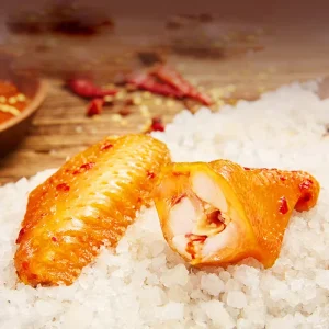 Salty Fried Chicken Wings 60g Bagged Chinese Snack 12 Months Shelf Life