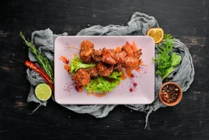 Sesame Chicken Love Fast Food Chicken Skewer