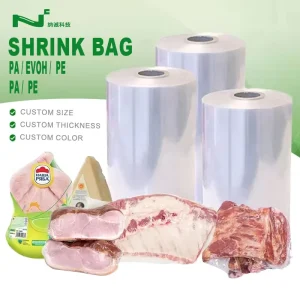 Shrink Wrap Bags for Beef BRCGS Certified PA EVOH PE Food Grade Pouch for Meat Export Zero Odour Migration Factory Direct