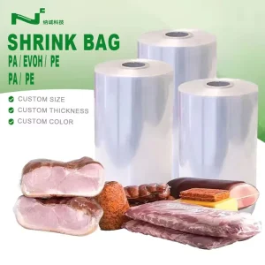 Shrink Wrap Bags for Bulk Meat 1200mm Long PA EVOH PE Pouch for Supermarket Ready to Ship Fast Delivery Factory Direct Sales