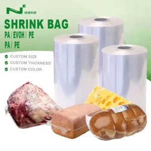 Shrink Wrap Bags for Fresh Meat 5.0 Percent Low Haze High Clarity PA EVOH PE Pouch Zero Odour Migration Factory Direct Supply