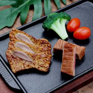Simulated Food Steak Beef Ribs Chunks Meat Models Toys Dish Arrangement Photography Props