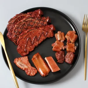 Simulation Food Play Steak Model Beef Steak Ribs Western Restaurant Decoration Props Simulation Meat Refrigerator Magnet