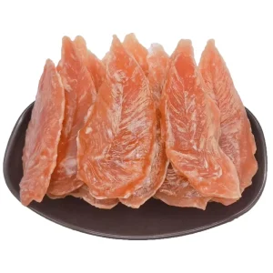 Single Ingredient Air Dried Chicken Breast Dog Treats Micro Additives Maximum Nutrient Retention Training Rewards Dog Jerky