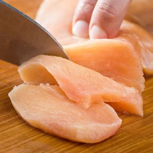 Skinned Low Fat Frozen Chicken Breast Meat