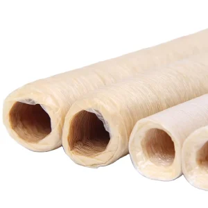 Smoked Dried Natural Collagen Sausage Casings Uniform Diameter Strong Elasticity for Hot Dogs Ham