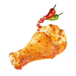 Spicy Fried Drumsticks & Chicken Wings Ready-to-Eat Meat Snacks in Bag 105g