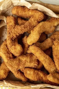 Spicy Golden Crispy Chicken Nuggets