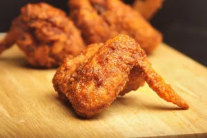 Spicy Roasted Chicken Wing Tips Fast Food Fried Chicken Wing Tips