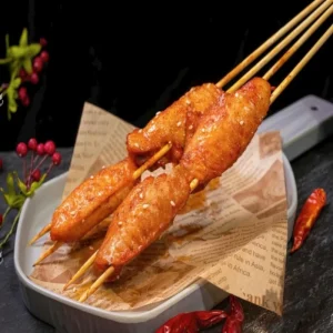 Spicy and Enjoyable in The Grilled Wings Taste Juicy Chicken
