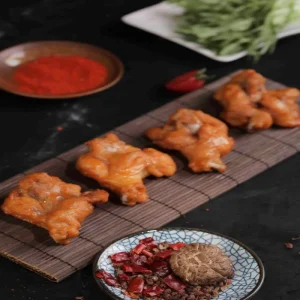 Spicy and Refreshing Roasted and Crispy Grilled Butterfly Wing Roots