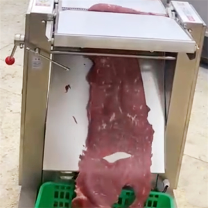 Stainless Steel Fresh Meat Slicer Beef Cutting Pork Cutter Machine for Shawarma