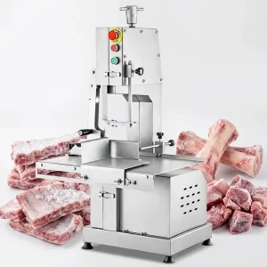 Stainless Steel Meat Bone Cutter Machine Bone Sawing Machine Butchers Meat Bone Saw for Rib Pork Beef Steak