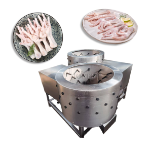 Stainless Steel Poultry Equipment Chicken Plucking Machine Chicken Feet Peeling Machine