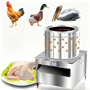 Stainless Steel Poultry Plucker for Farm Slaughter Use