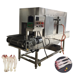 Stainless Steel Poultry Slaughtering Equipment Sheep Dehairing Machine Beef Feet Dehairing Machine