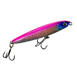 Stainless Steel Sinking Pencil Lure Ultra Long Cast Snakehead Specific Slow Sinking Artificial Hard Bait for Freshwater Fishing