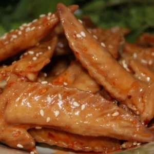 Sweet and Savory Grilled Chicken Wing Tips Series with Homemade Touch