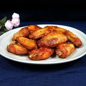 The Chicken in The Charcoal Grilled Wings Is Delicious and Fat Thin