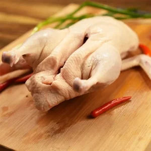 The Small White Feathered Ducks Used for Making Sweet and Sour Duck Dishes