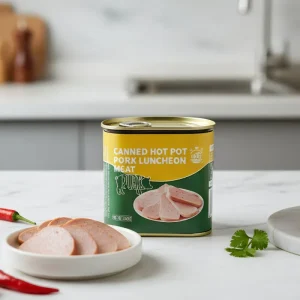 Tin Supermarket Display Good Taste Canned Ham Luncheon Meat