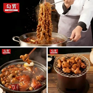 Top Grade Seasoned Pork Intestine Food Instant Factory Cooked Box 5kg