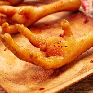 Travel Friendly Fried Spicy Chicken Feet in Box Bold Spice Easy to Carry 320g