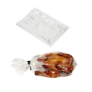Turkey Plastic Oven Bags with Clip Large High Temperature Roasting Bags for Chicken and Meats 3 Gallon 20 Counts