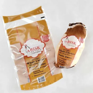 Vacuum Heat Shrink Wrap Bags Whole Chicken Poultry Pizza Sushi Food Packaging Customized Print Carton Food Grade for Plastic