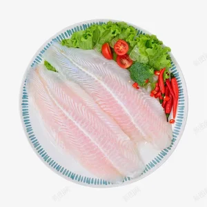 Vietnam Supplied Frozen Pangasius Fillet With White Meat Well Trimmed Fillet