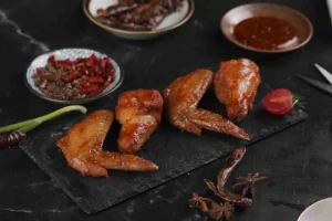Vine Pepper Flavored Fried Roasted Chicken Wings Suitable for Everyone’s Taste