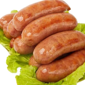 Volcanic Stone Baked Pork Sausage 7# Frozen BBQ Salty Custom Flavor and Packaging