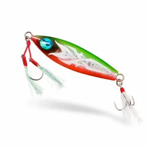 Wear Resistant Laser Plating Metal Jig Lure for Tuna Cod Deep Sea Predator Fish