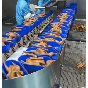 Whole Chicken Grading Machine Poultry Weight Grading Equipment Weight-Based Sorting for Food Processing