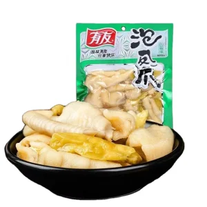 Youyou Pickled Pepper Chicken Feet a Mixed Flavor of Sichuan Pepper Genuine Ready to eat Snack
