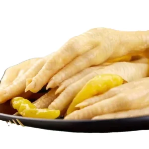 Youyou Spicy Pickled Pepper Chicken Feet Meat Bagged Large Pieces Soft Texture Ready to Eat Marinated Snacks 105g*50